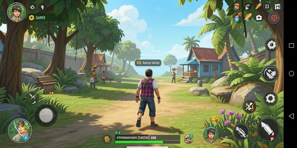 Tampilan seru gameplay 6RT dengan variasi level yang menarik.