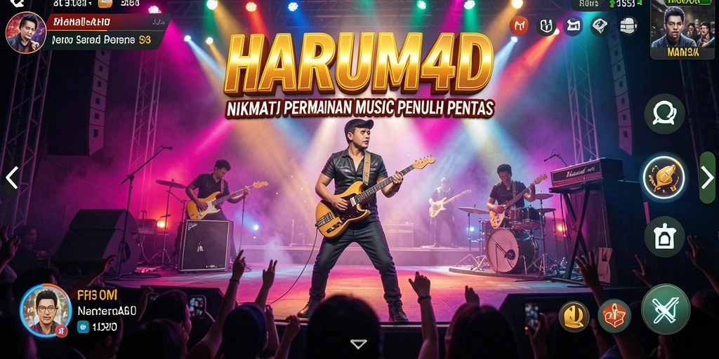 Tampilan gameplay HARUM4D yang menarik dan interaktif.
