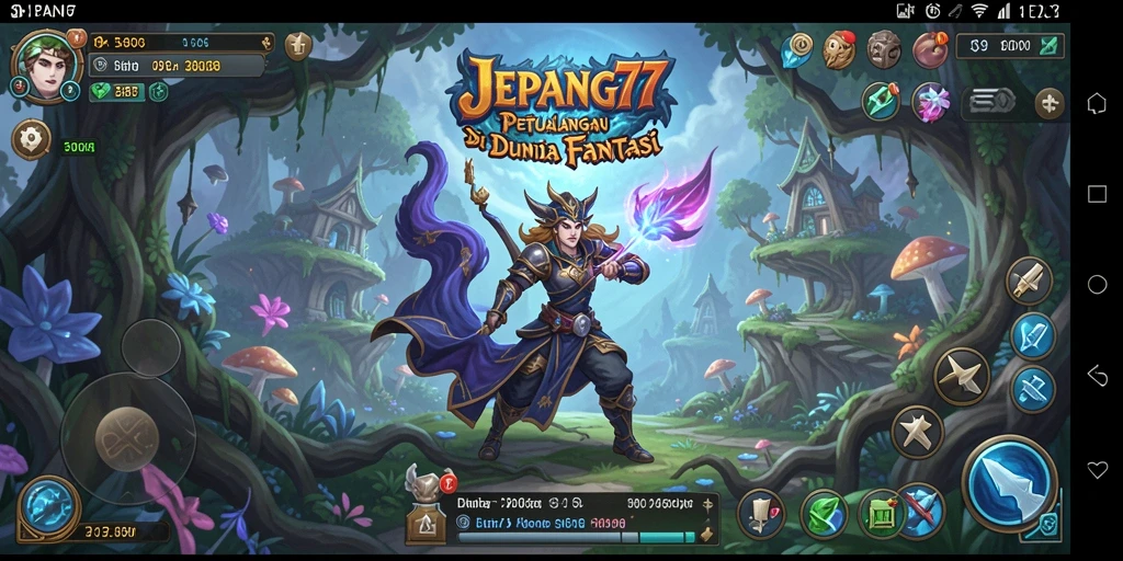 Tampilan gameplay JEPANG77 yang seru dan menantang.