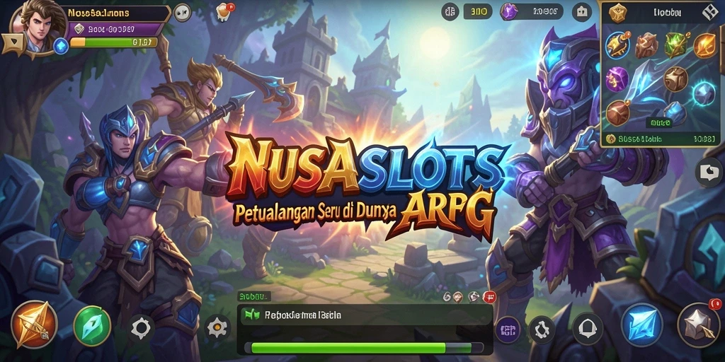 Tampilan gameplay seru NUSASLOTS yang memikat.