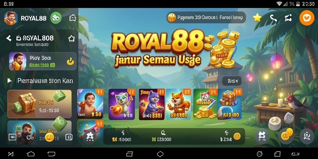 Tampilan menarik dari gameplay ROYAL88 yang menyenangkan.