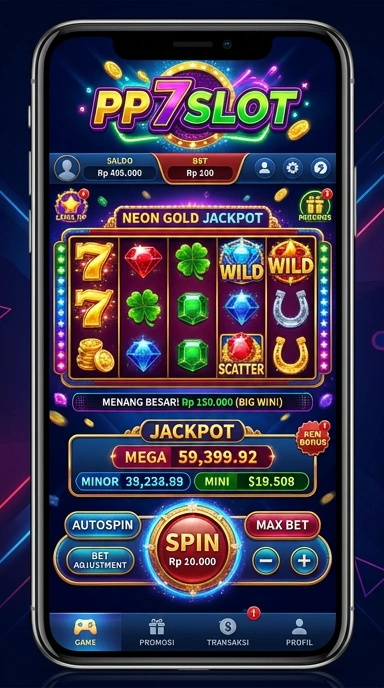 Navigasi mudan di pp7slot untuk menemukan aplikasi dengan cepat.